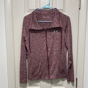 Under Armour Heathered Burgundy Jacket